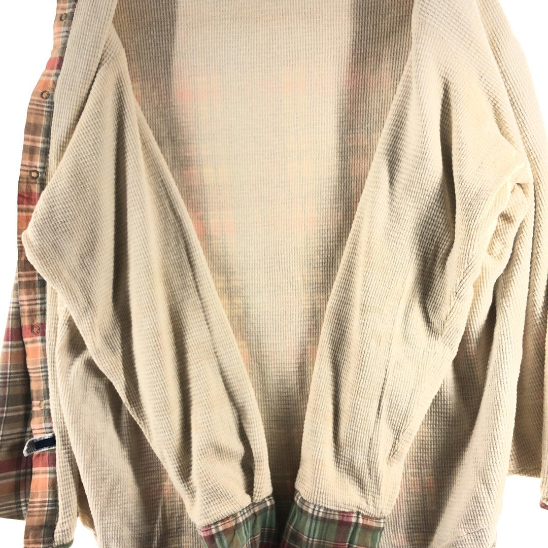 90'S Polo Ralph Lauren Check Pattern One Point Long Sleeve Button Down Check Shirt L Vintage /eaa500087