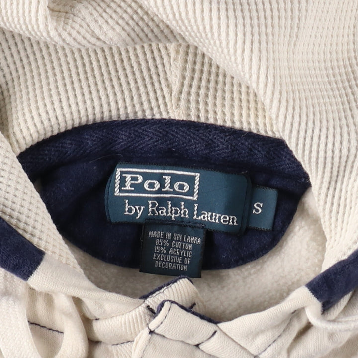 POLO by Ralph Lauren Border Pattern Rugby Shirt Type Sweat Pullover Hoodie Men's S Size / eaa500136