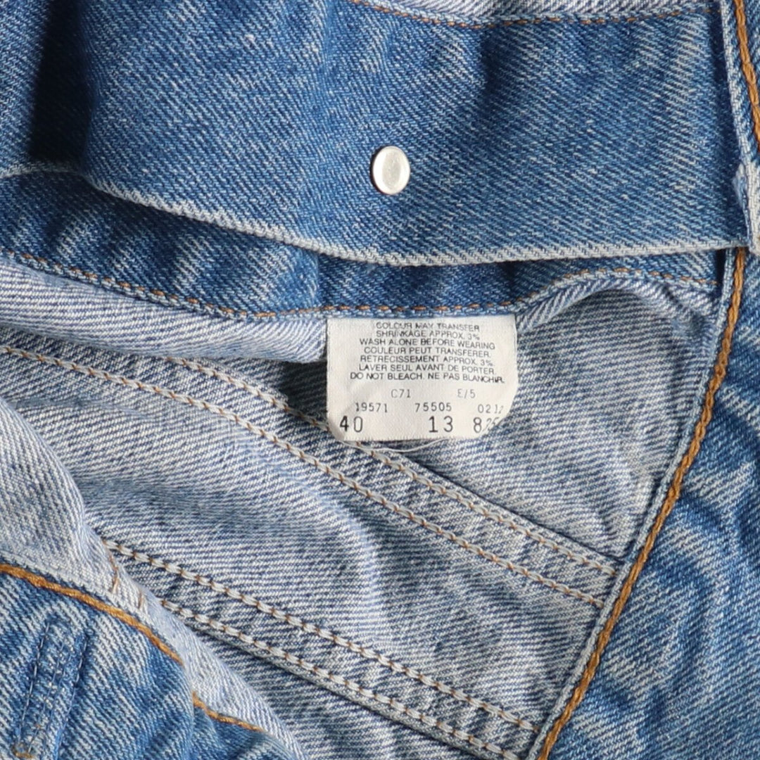 Levi's 75505-0212 denim jacket, denim jacket, men's size L / eaa500226