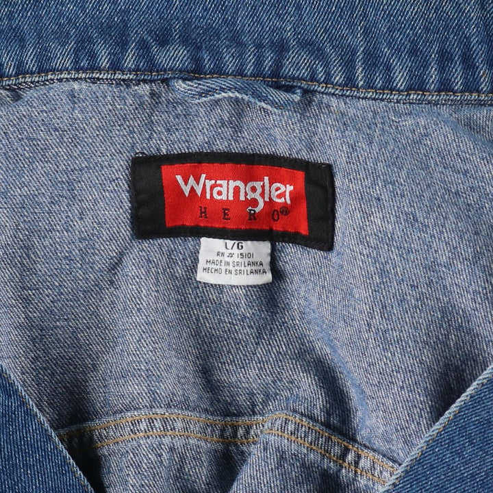 Wrangler HERO Denim Jacket, G-Jean, Men's L size / eaa500234