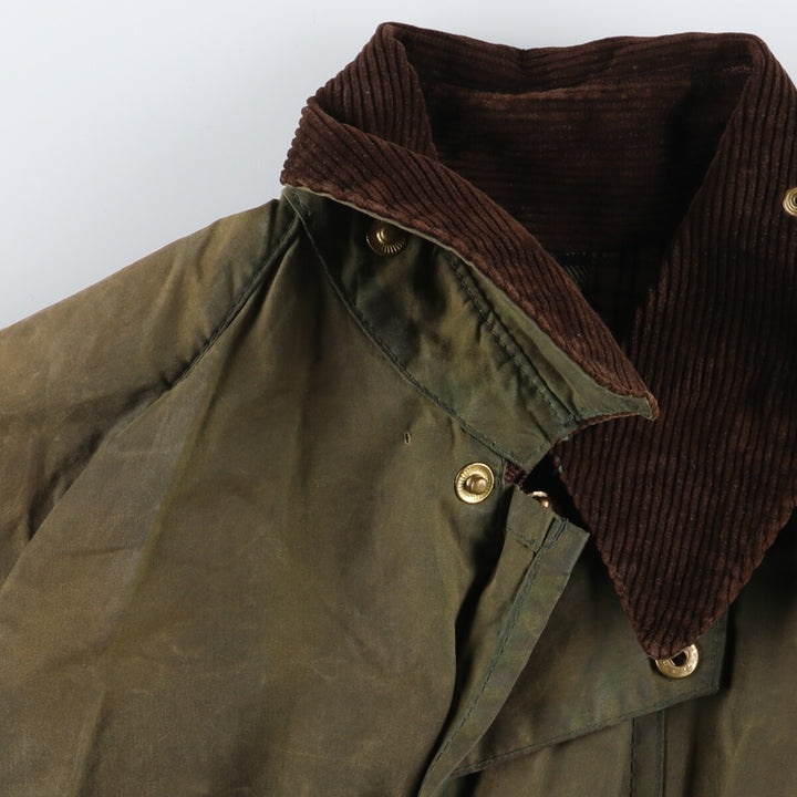 90'S Barbour Game Fair Old 3 Warrant Waxed Cotton Oiled Jacket Made in England 36in Men's S equivalent /eaa500255