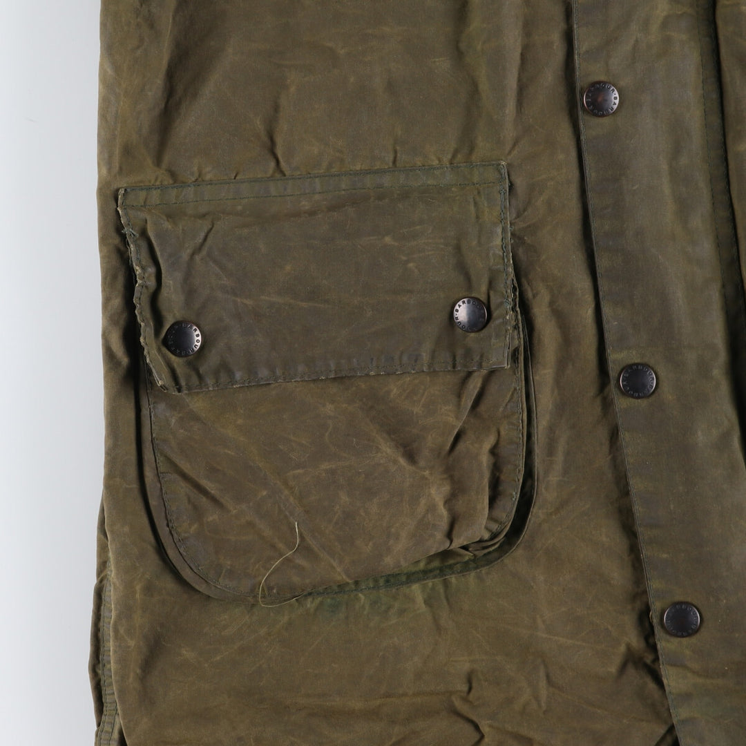 90'S Barbour Game Fair Old 3 Warrant Waxed Cotton Oiled Jacket Made in England 36in Men's S equivalent /eaa500255