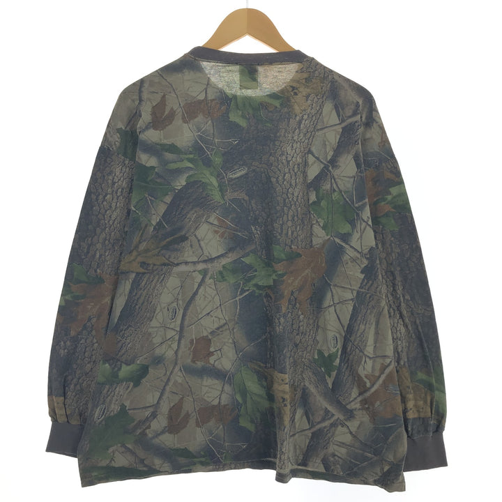 RANGER Real Tree Camo Long T-Shirt, Men's XXL /eaa500275