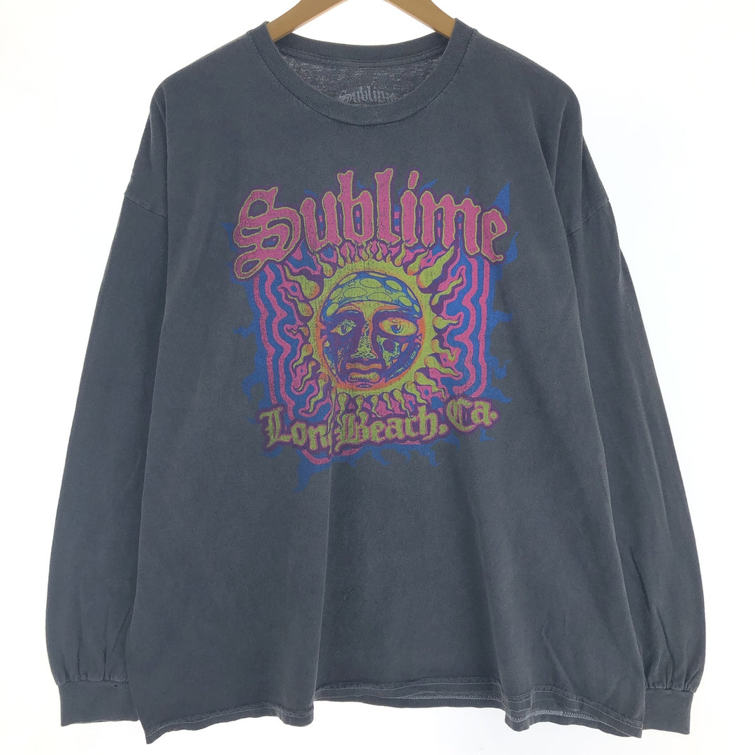 SUBLIME Long Sleeve T-Shirt, Band T-Shirt, Men's XXL /eaa500284