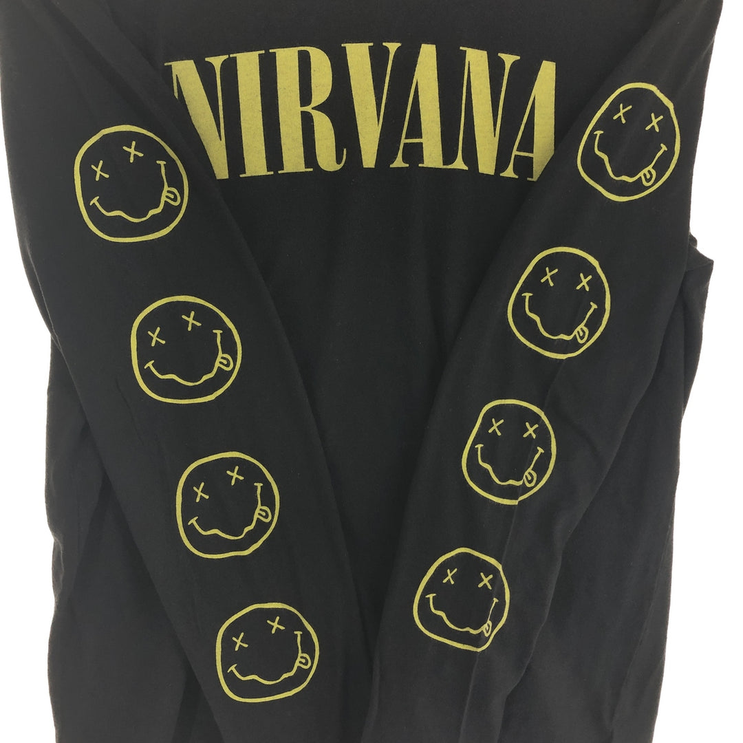 NIRVANA Nirvana Band T-shirt, Men's M size / eaa500290