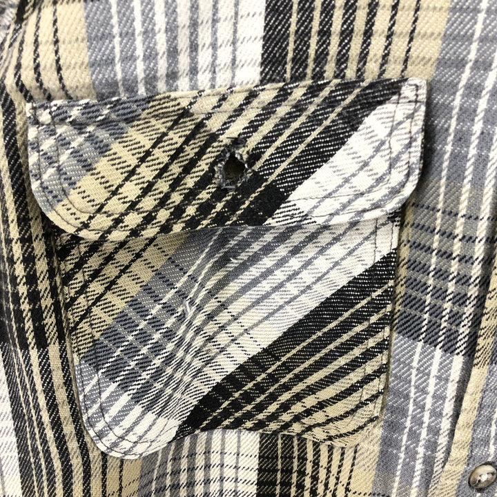 FIELD AND STREAM Long Sleeve Flannel Check Shirt Men's M Size /eaa500441