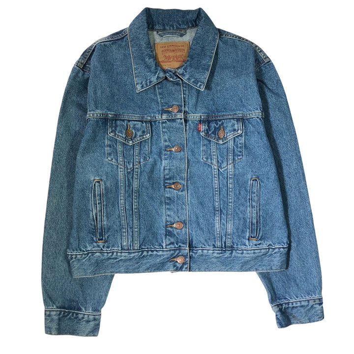 00'S Levi's denim jacket, denim jacket, women's size L / eaa500462