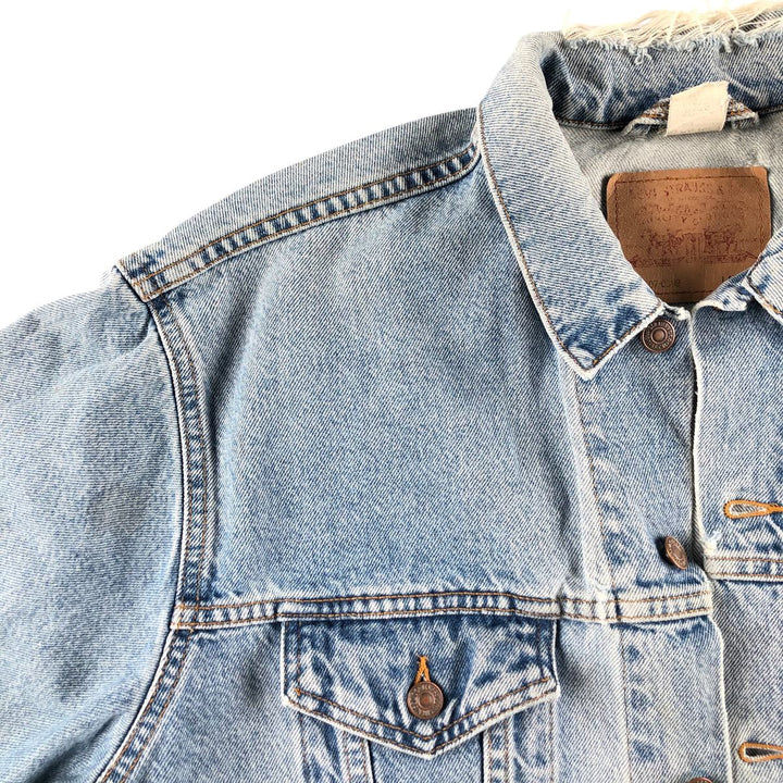 90'S Levi's 70507-0389 denim jacket, denim jacket, men's size L, vintage / eaa500463