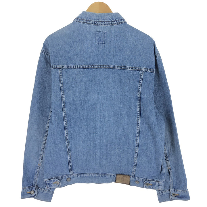 90'S Ralph Lauren CHAPS denim jacket, denim jacket, men's size L / eaa500472