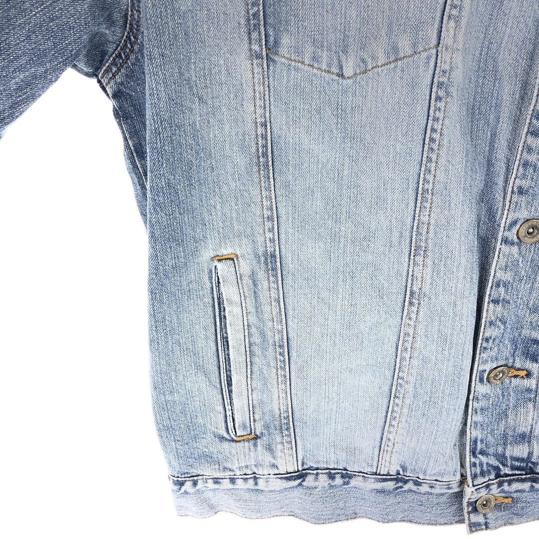 90'S Ralph Lauren CHAPS denim jacket, denim jacket, men's size L / eaa500472