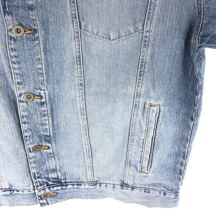 90'S Ralph Lauren CHAPS denim jacket, denim jacket, men's size L / eaa500472