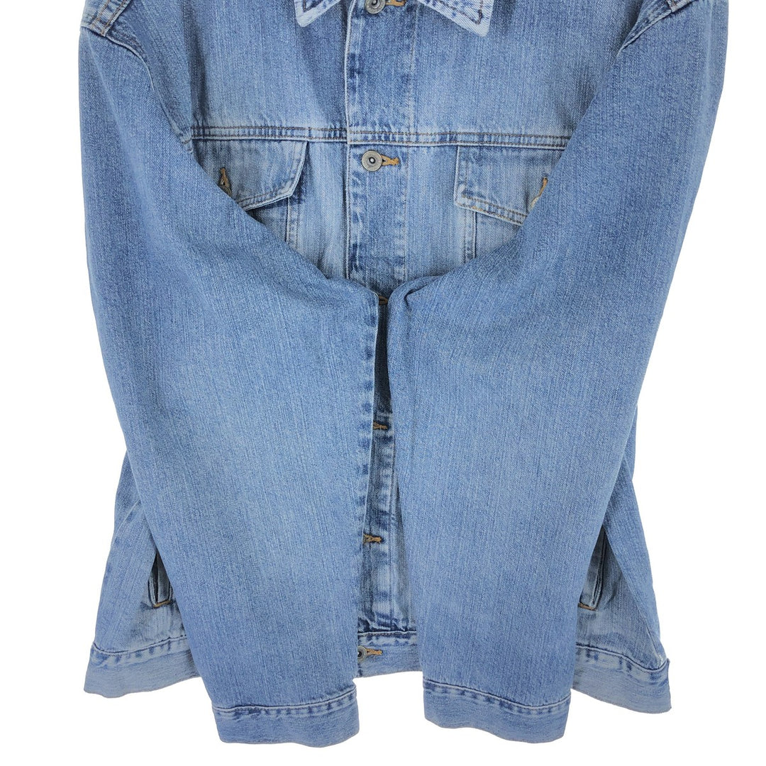 90'S Ralph Lauren CHAPS denim jacket, denim jacket, men's size L / eaa500472