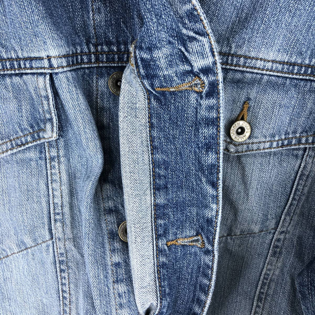 90'S Ralph Lauren CHAPS denim jacket, denim jacket, men's size L / eaa500472