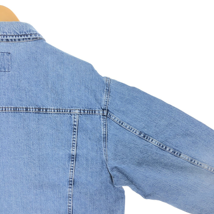 90'S Ralph Lauren CHAPS denim jacket, denim jacket, men's size L / eaa500472