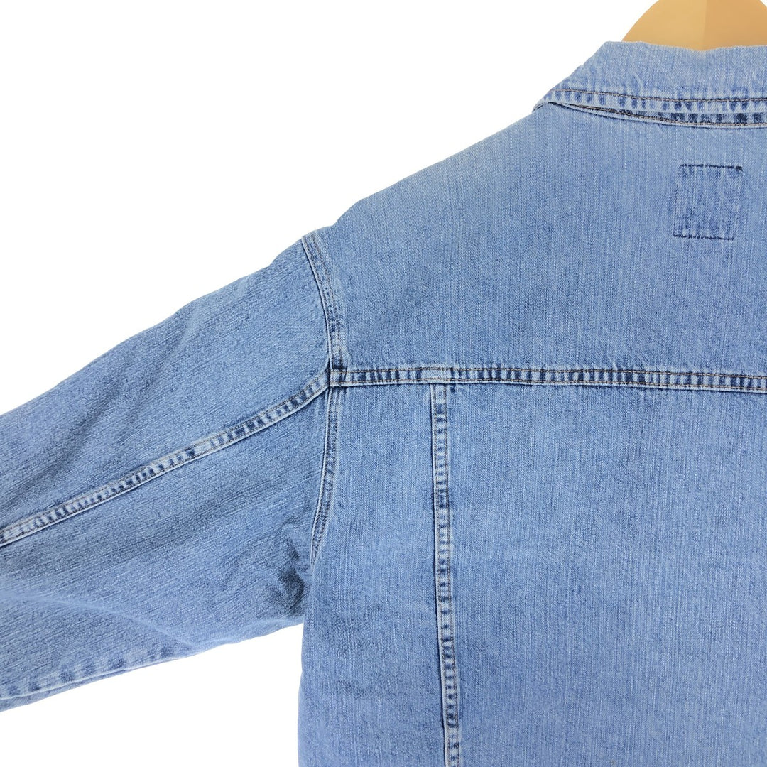 90'S Ralph Lauren CHAPS denim jacket, denim jacket, men's size L / eaa500472