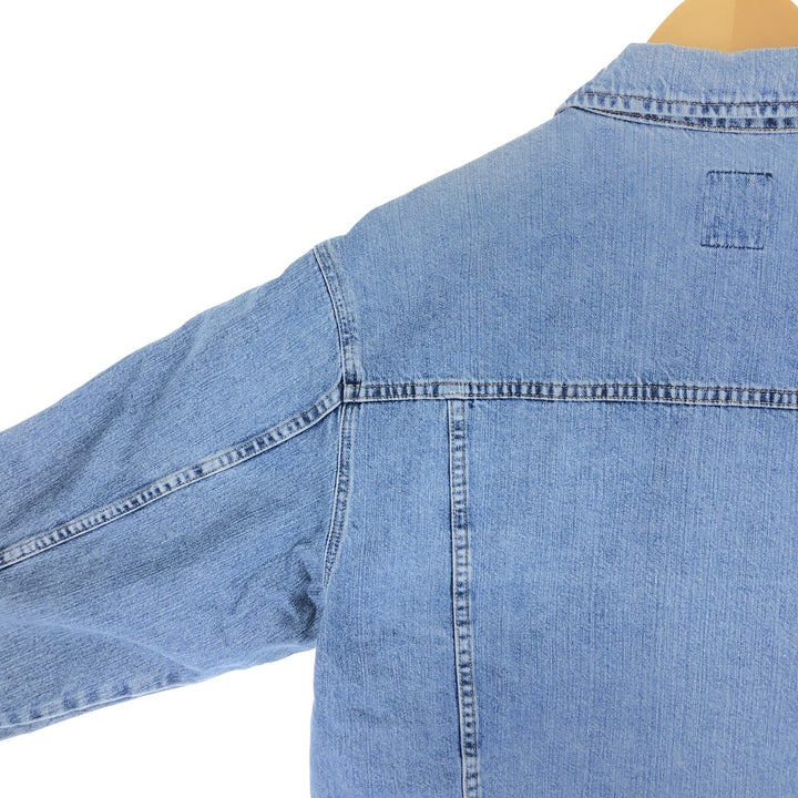 90'S Ralph Lauren CHAPS denim jacket, denim jacket, men's size L / eaa500472