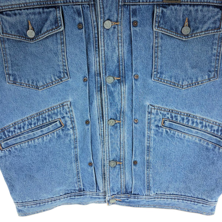 90'S Calvin Klein JEANS denim jacket, denim jacket, men's size M, vintage / eaa500478