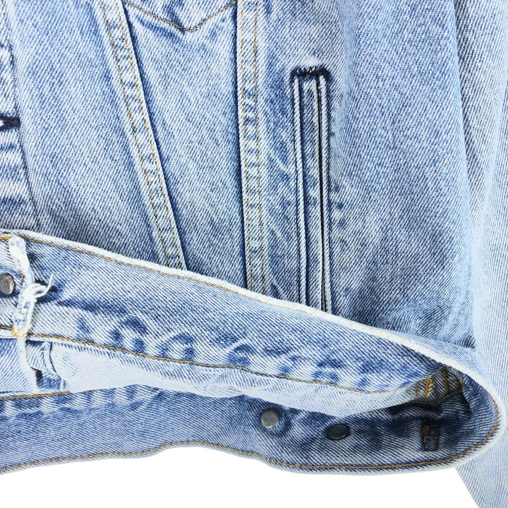 80'S Levi's denim jacket, denim jacket, made in USA, men's size M, vintage /eaa500484