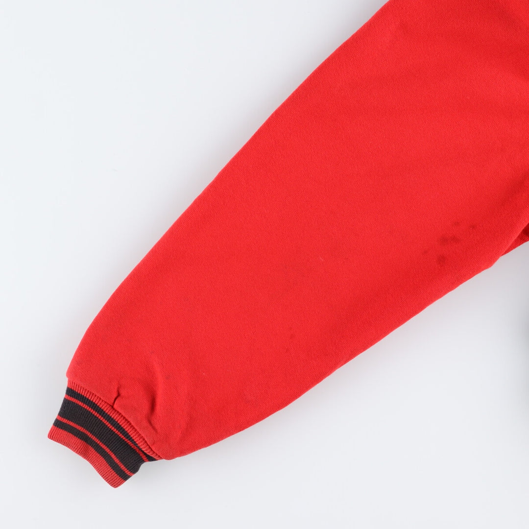 Fruit of the Loom Sweat Blouson Men's XXL cotton black type Vintage Second Hand