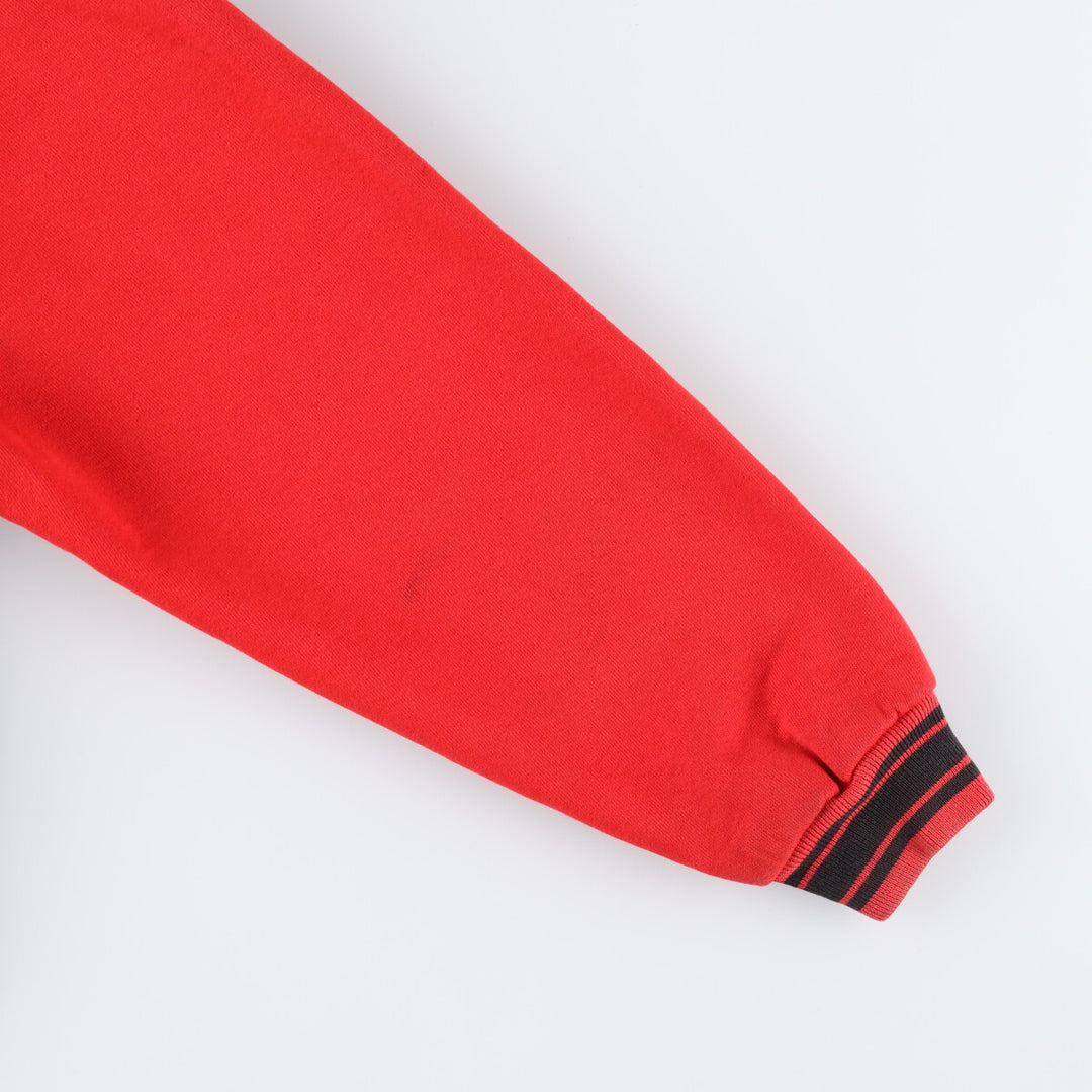 Fruit of the Loom Sweat Blouson Men's XXL cotton black type Vintage Second Hand