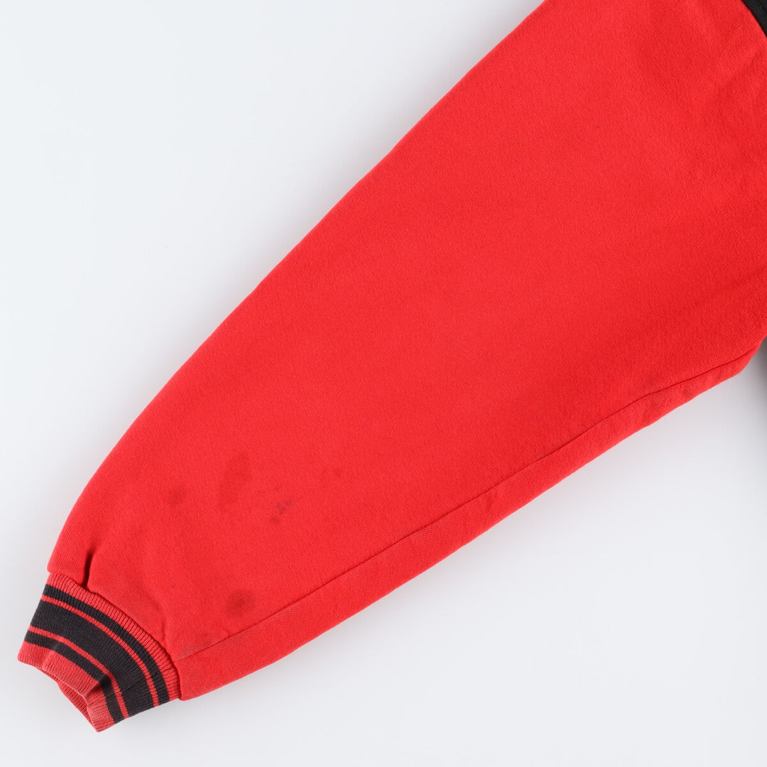 Fruit of the Loom Sweat Blouson Men's XXL cotton black type Vintage Second Hand