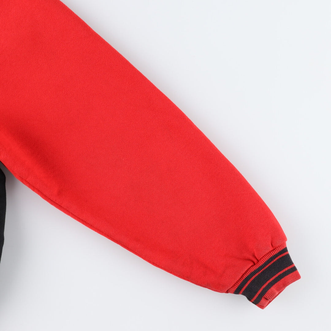 Fruit of the Loom Sweat Blouson Men's XXL cotton black type Vintage Second Hand