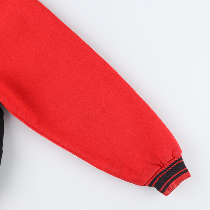 Fruit of the Loom Sweat Blouson Men's XXL cotton black type Vintage Second Hand