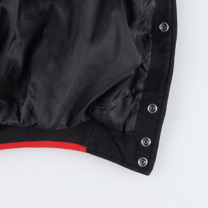 Fruit of the Loom Sweat Blouson Men's XXL cotton black type Vintage Second Hand