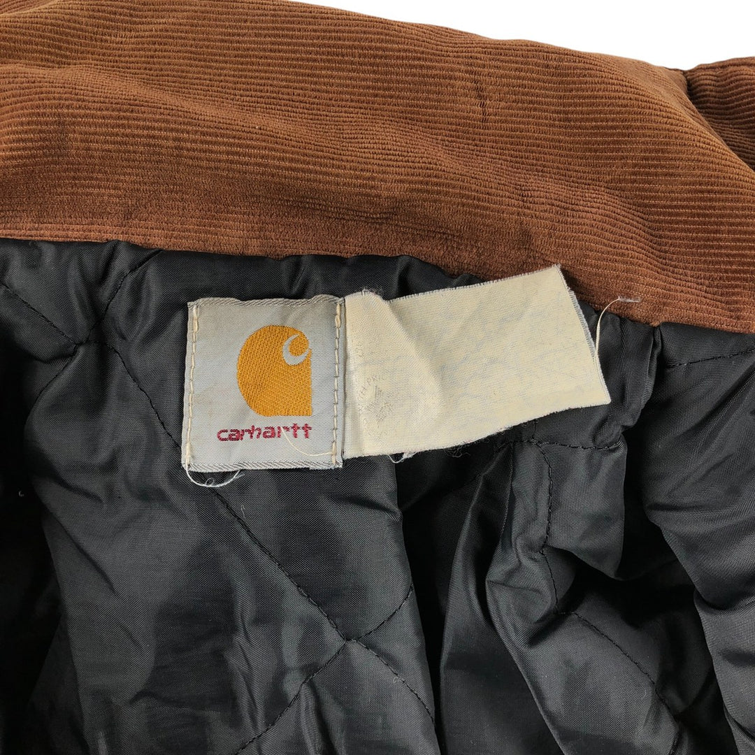 80s-90'S Carhartt Traditional Coat Duck Work Jacket Made in USA Men's L Size Vintage /eaa500635