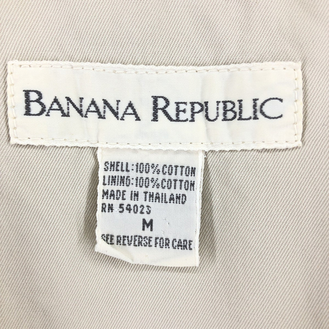 90'S Banana Republic Safari Vest Men's M Size Vintage /eaa500670