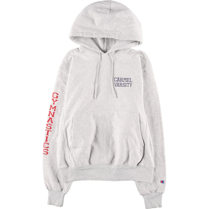 Champion Premium Reverse Weave Back Print Advertising Sweat Pullover Hoodie Men's S / eaa500693