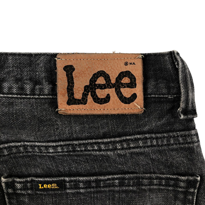 Lee Black Denim Flare Cut Denim Pants Men's W32 equivalent / eaa500710