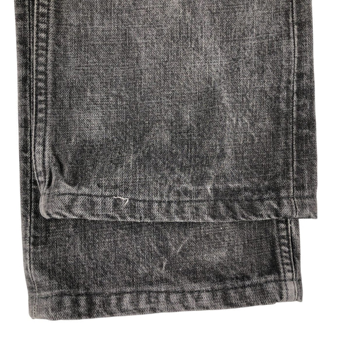 Lee Black Denim Flare Cut Denim Pants Men's W32 equivalent / eaa500710