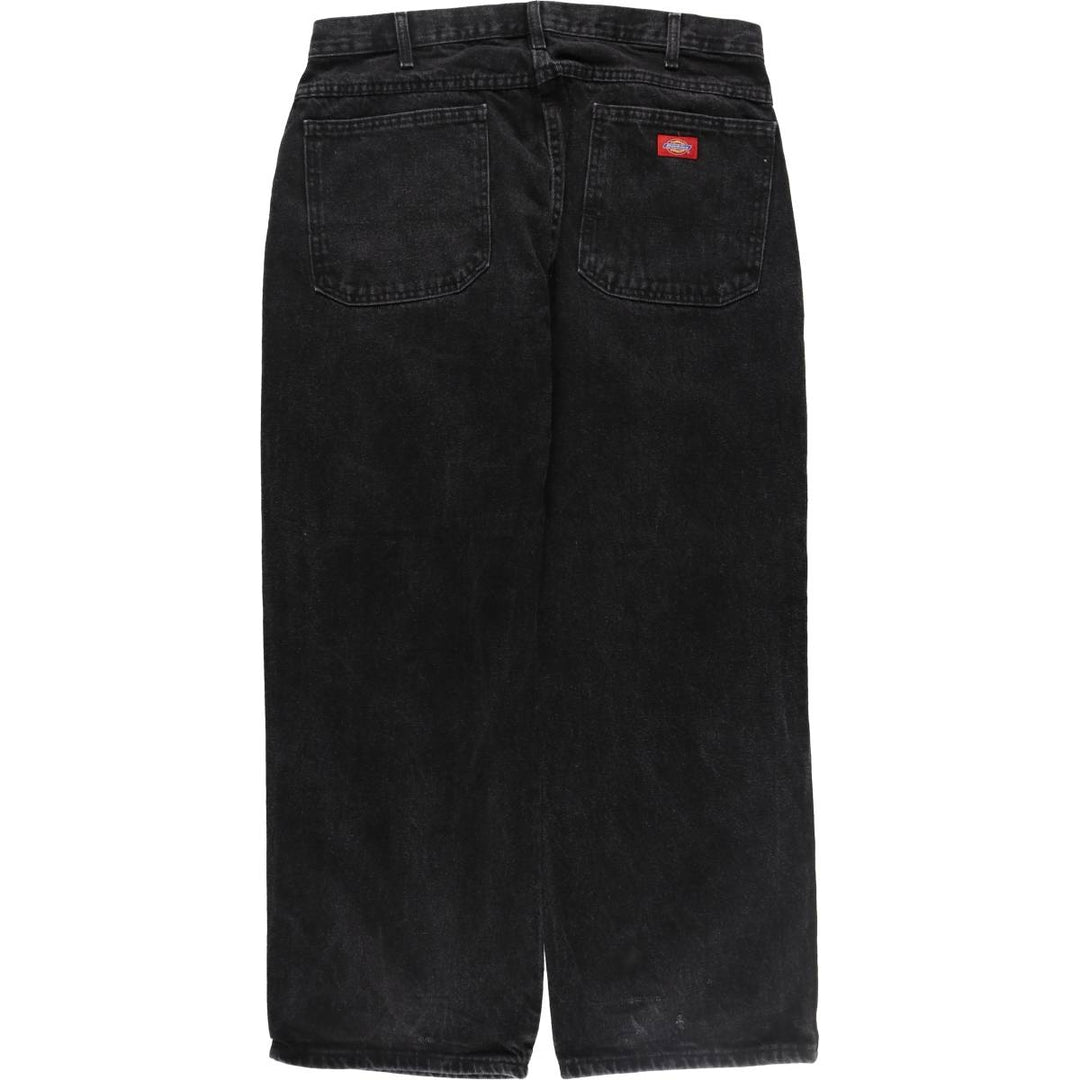 Dickies Black Denim Straight Denim Pants Men's W35 equivalent / eaa500711