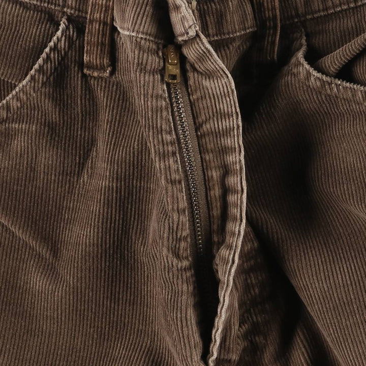 70'S Levi's 646-1529 Bell Bottom Corduroy Pants Women's Size L (w28) Vintage unknown brown type Vintage Second Hand