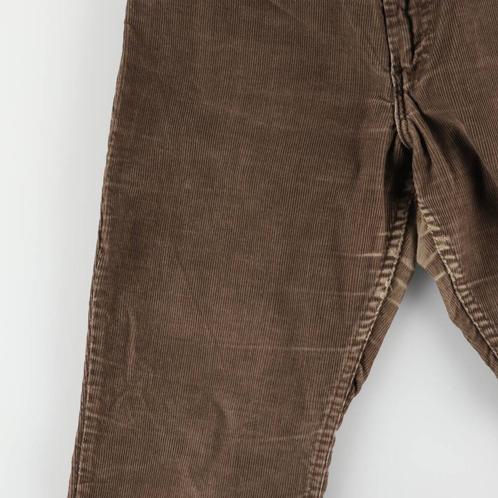 70'S Levi's 646-1529 Bell Bottom Corduroy Pants Women's Size L (w28) Vintage unknown brown type Vintage Second Hand