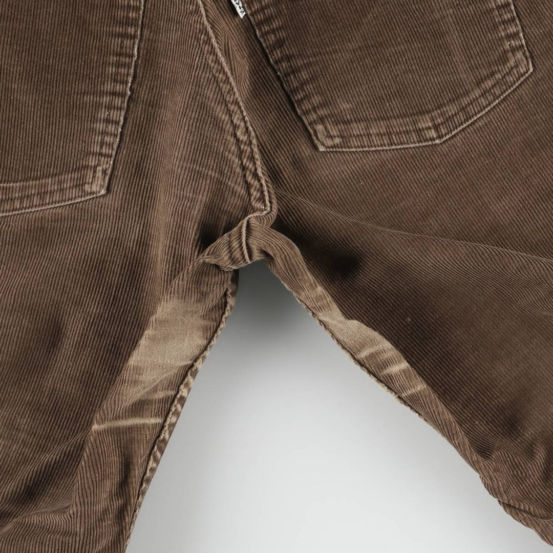 70'S Levi's 646-1529 Bell Bottom Corduroy Pants Women's Size L (w28) Vintage unknown brown type Vintage Second Hand