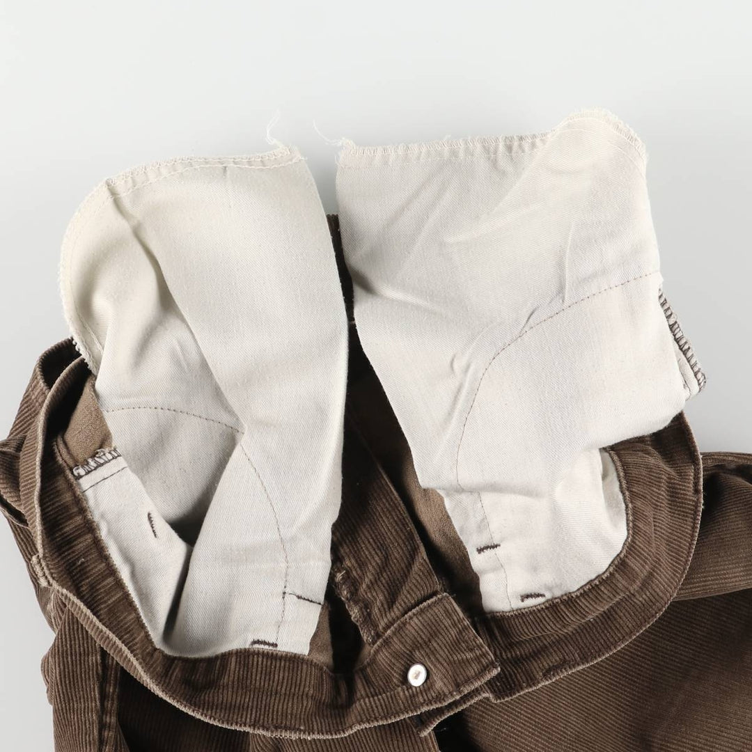 70'S Levi's 646-1529 Bell Bottom Corduroy Pants Women's Size L (w28) Vintage unknown brown type Vintage Second Hand