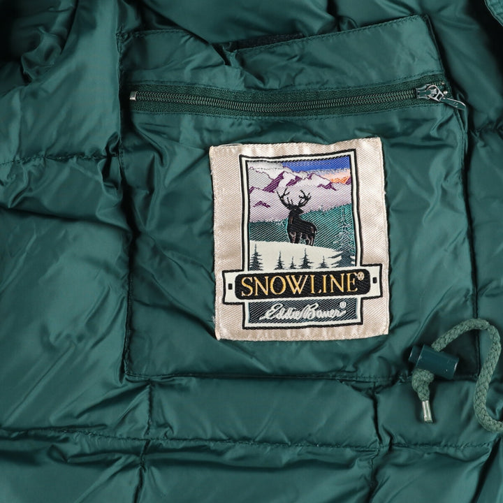 80s-90'S Eddie Bauer Black Tag SNOW LINE Goose Down Parka Men's M Size Vintage / eaa500757