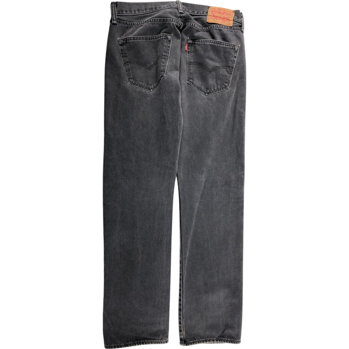 Levi's Black Denim Straight Denim Pants Men's W32 equivalent / eaa500761