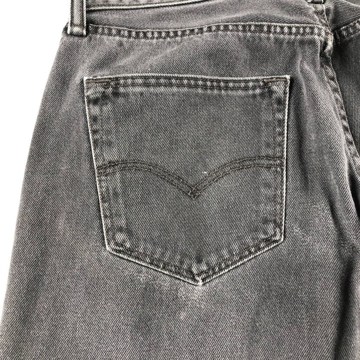 Levi's Black Denim Straight Denim Pants Men's W32 equivalent / eaa500761