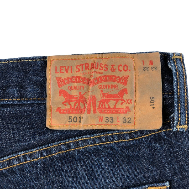 Levi's 501 straight denim pants for men, size W34 / eaa500763