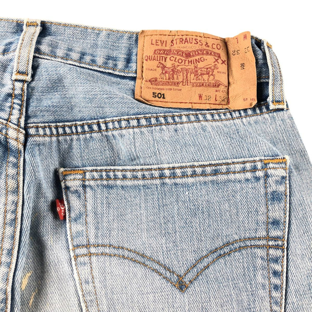 00'S Levi's Levi's 501 Euro model straight denim pants for men, equivalent to W32 / eaa500776