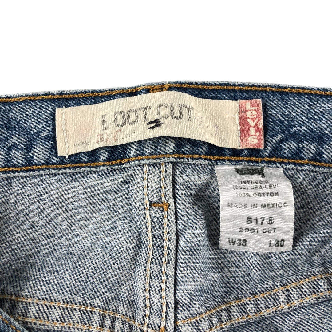 00'S Levi's 517 BOOT CUT Bootcut Denim Pants Men's W33 equivalent / eaa500778