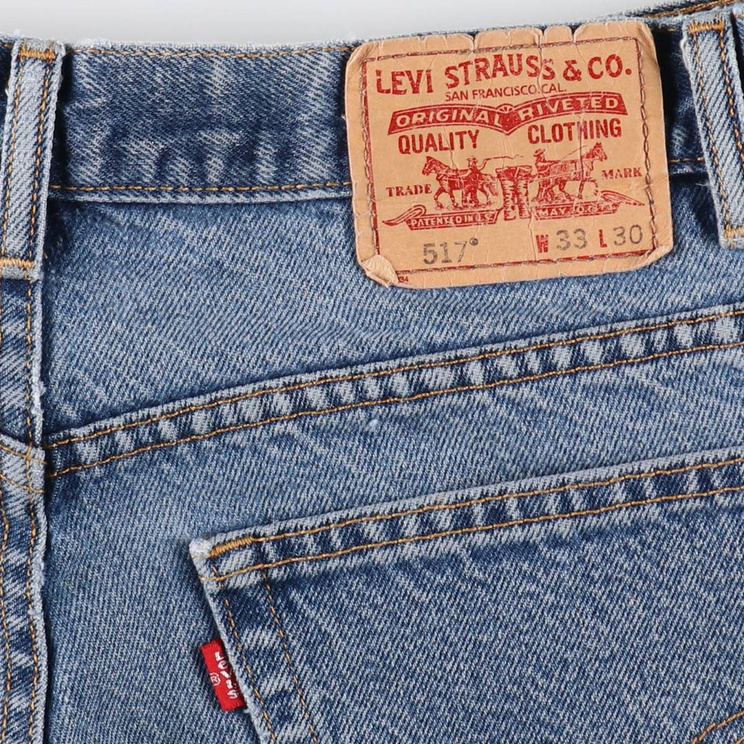 Levi's 517 BOOT CUT Bootcut Denim Pants Men's W32 equivalent / eaa500780