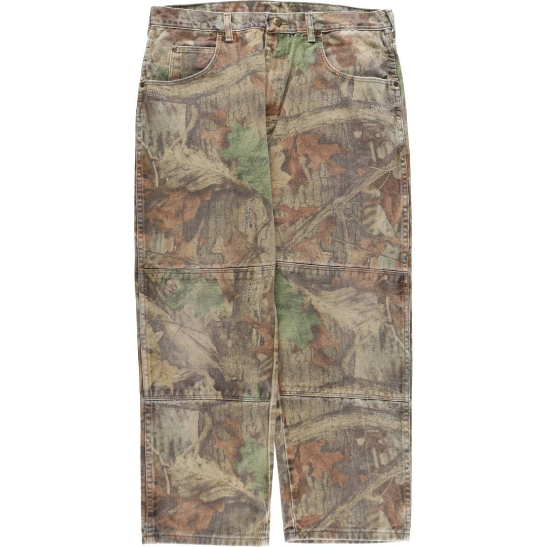 Wrangler Camouflage Pattern Real Tree Camo Double Knee Men's W35 equivalent / eaa500782