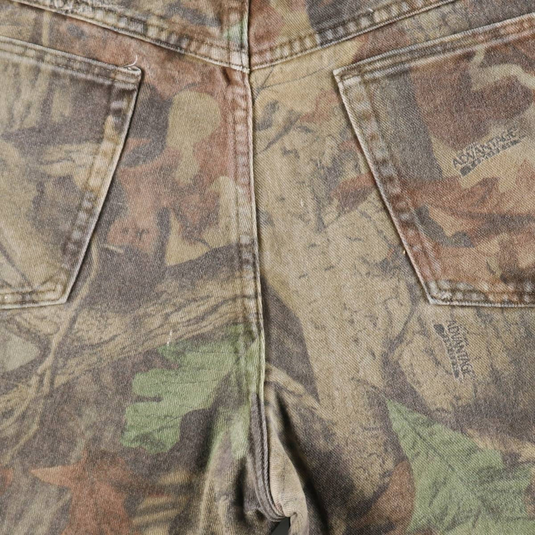 Wrangler Camouflage Pattern Real Tree Camo Double Knee Men's W35 equivalent / eaa500782