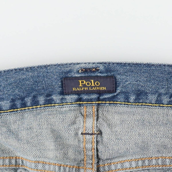 Big size Ralph Lauren POLO RALPH LAUREN patch custom straight denim pants men's w41 equivalent / eaa500783