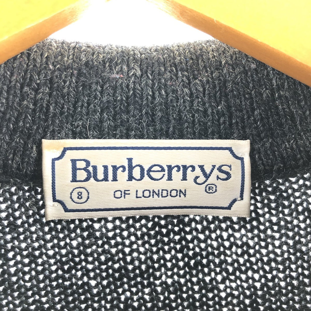 Burberry's LONDON polo knit sweater for men, equivalent to XXL / eaa500806