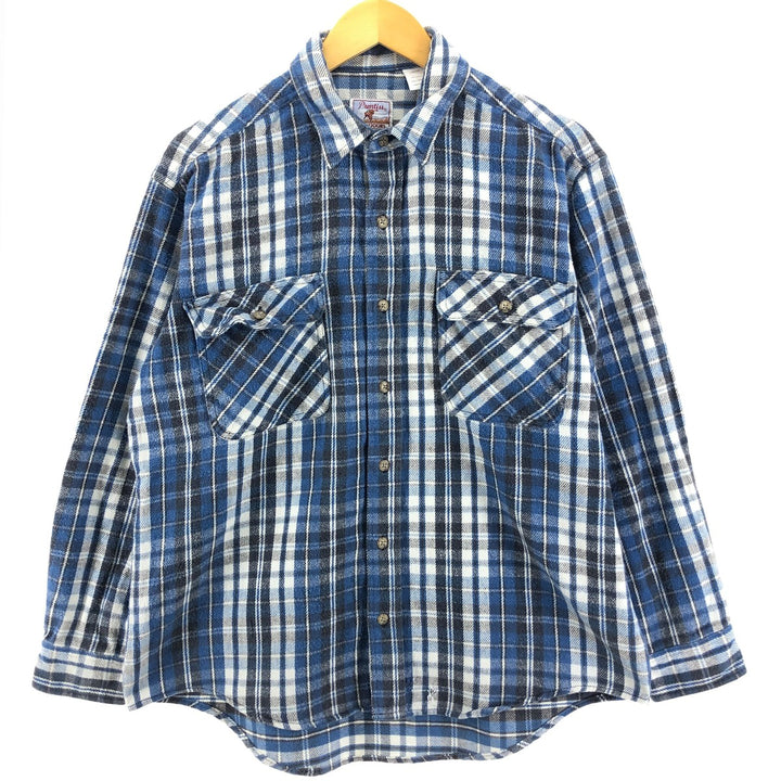 Prentiss Long Sleeve Heavy Flannel Check Shirt Men's L / eaa500855